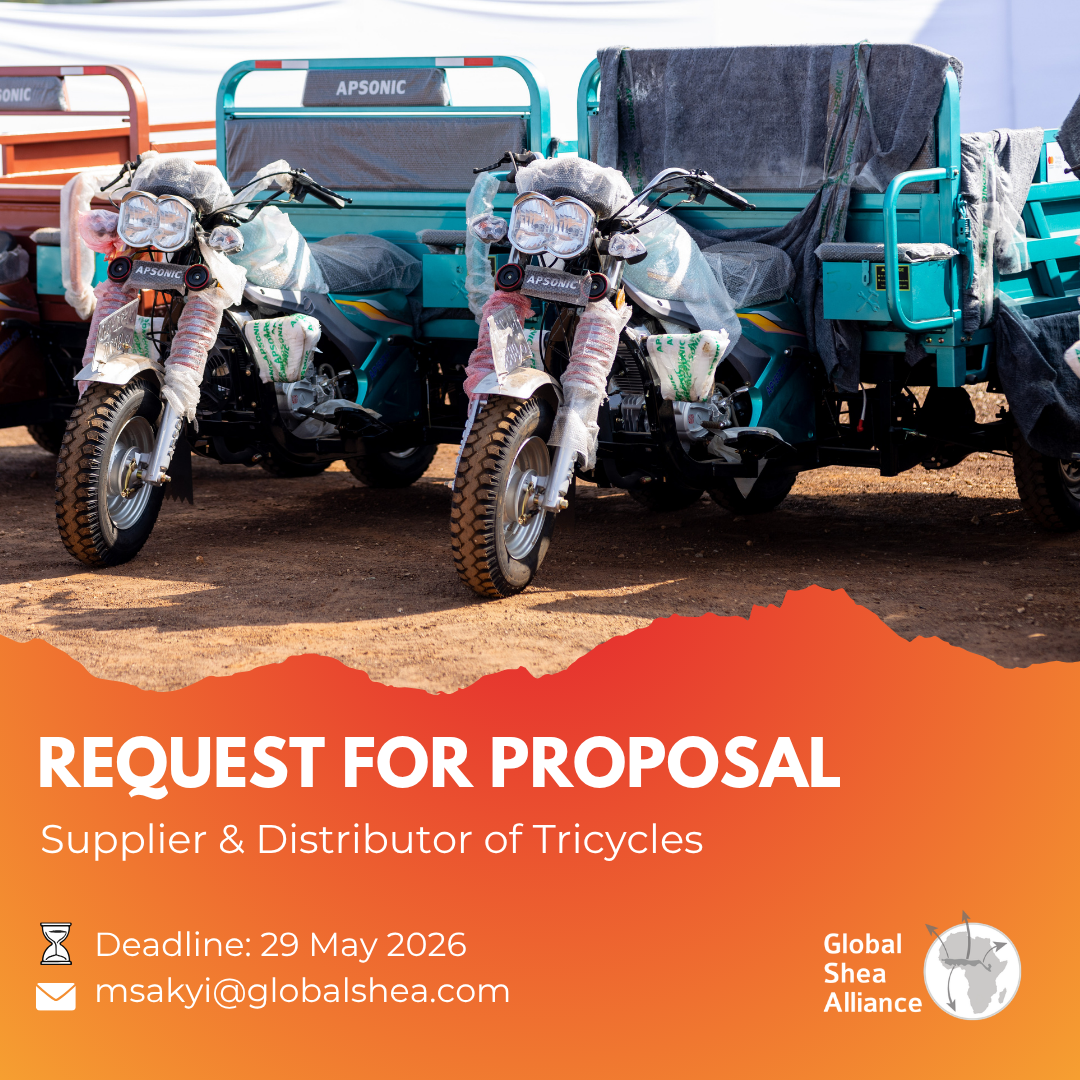 Supplier and Distributor of Tricycles to Women's Shea Co-operatives